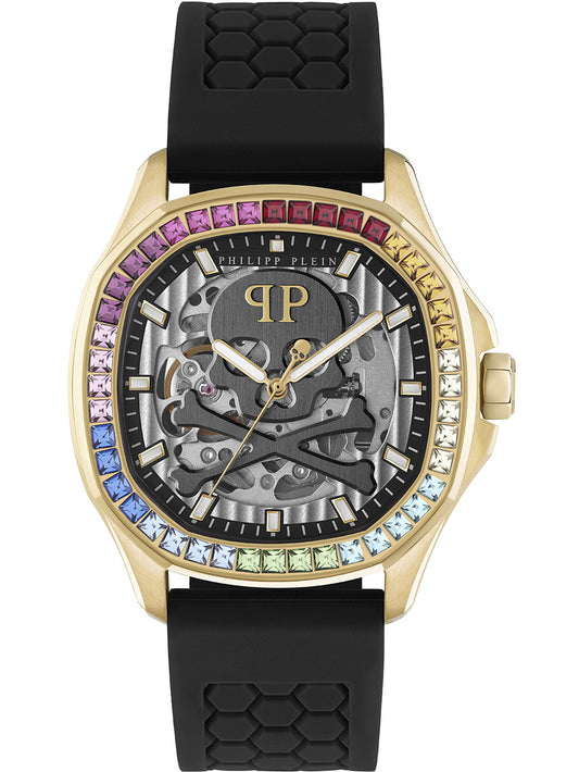 Philipp Plein PWRAA0523 High-Conic Automatic Mens Watch 42mm 5ATM