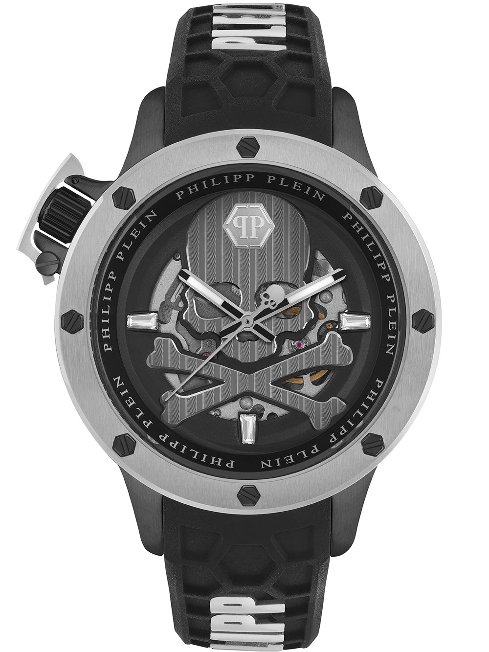 Philipp Plein PWUAA0523 Hyper Sport Automatic Mens Watch 46mm 5ATM