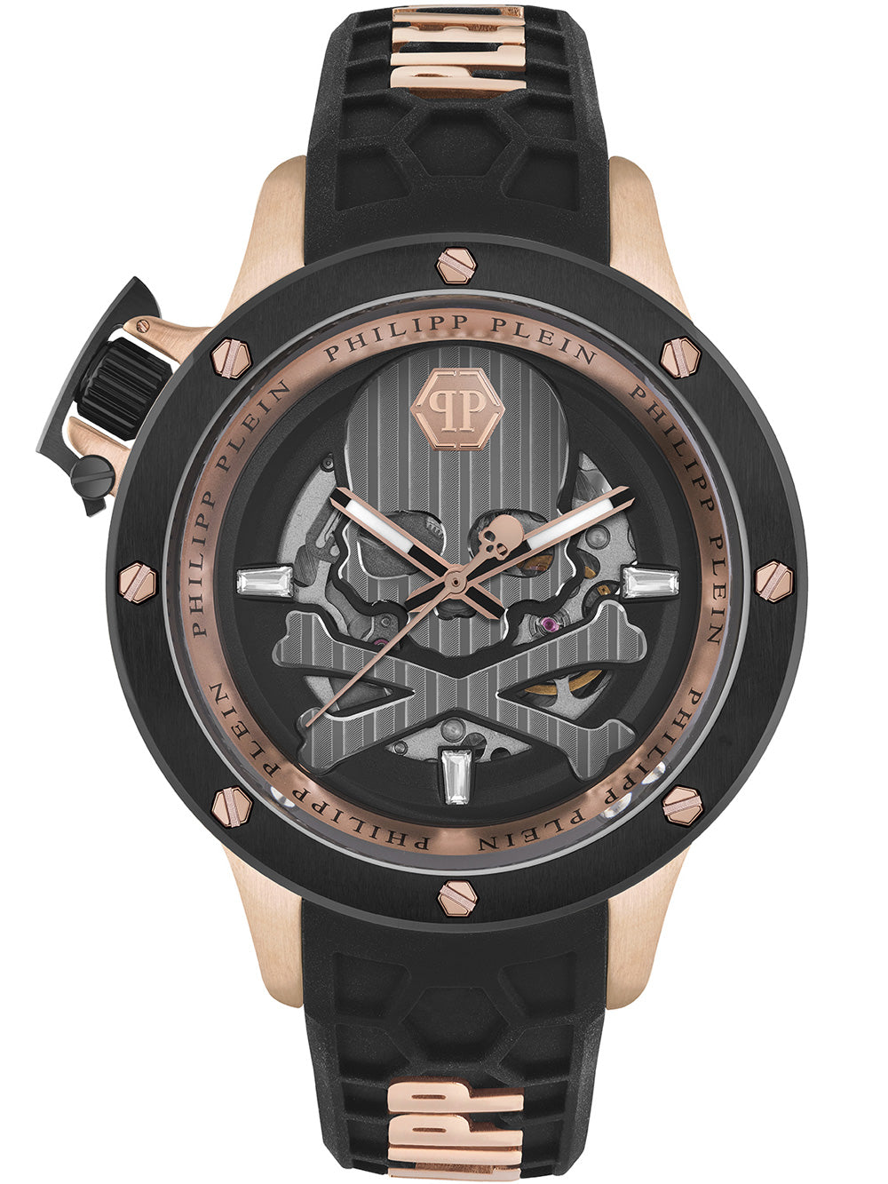 Philipp Plein PWUAA0623 Hyper Sport Automatic Mens Watch 46mm 5ATM