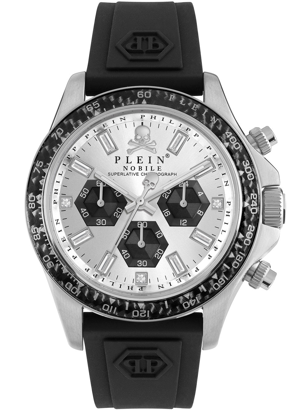 Philipp Plein PWVAA0523 Street Couture Chronograph Mens Watch 43mm 5ATM