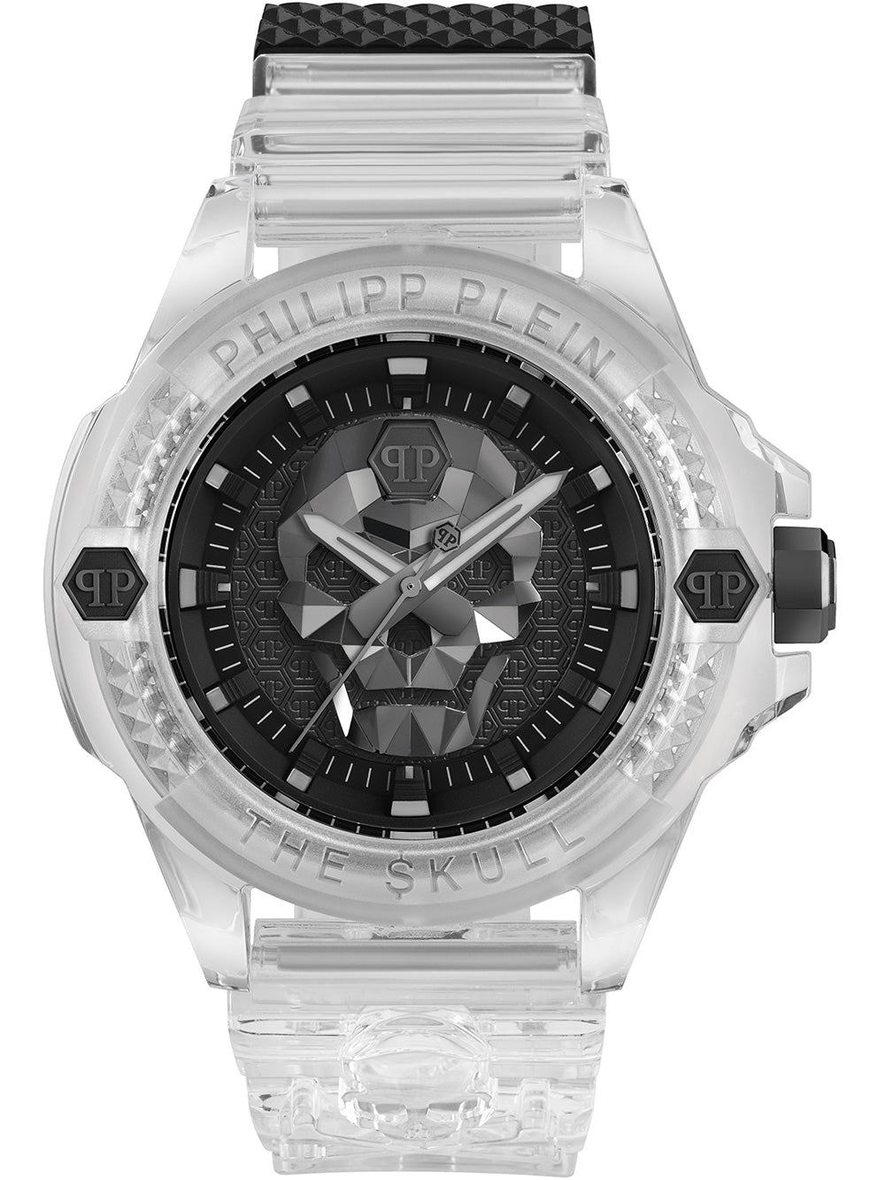 Philipp Plein PWWAA0423 The Skull 44mm Mens Watch 44mm 5ATM