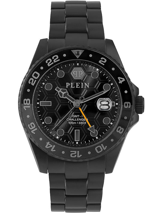 Philipp Plein PWYBA0923 Hyper $port GMT Mens Watch 44mm 10ATM