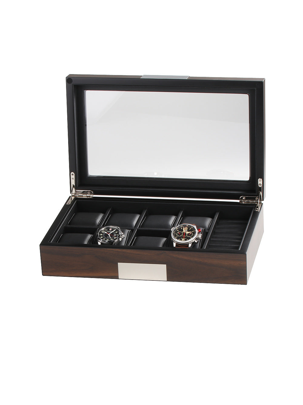 Rothenschild Klocklåda RS-2381-10W för 8 klockor + cufflinks