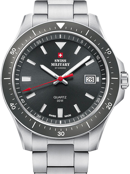 Swiss Military SM34082.03 men`s quartz 42 mm 5ATM