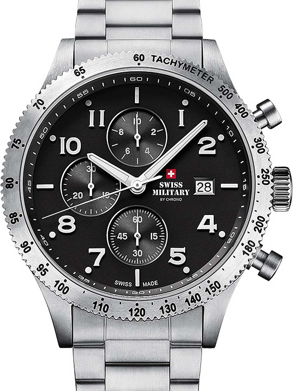 Swiss Military SM34084.01 chrono 42 mm 10ATM