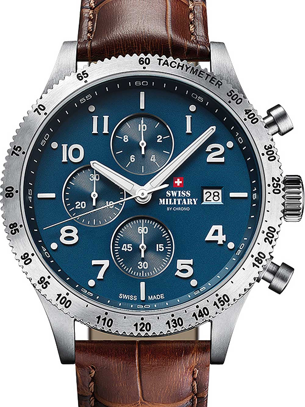 Swiss Military SM34084.06 chrono 42 mm 10ATM