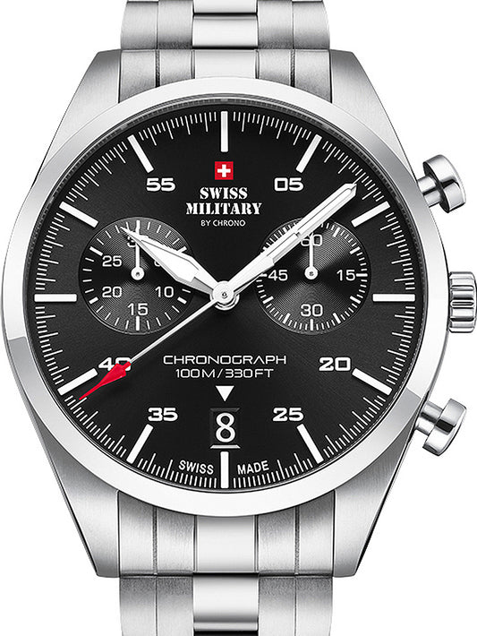 Swiss Military SM34090.01 Chronograph 43mm 10ATM