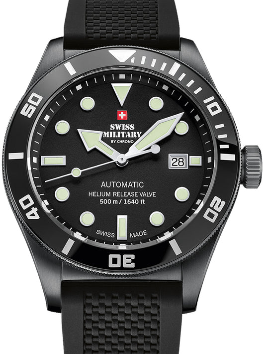 Swiss Military SMA34075.05 Diver automatic 44 mm 50ATM