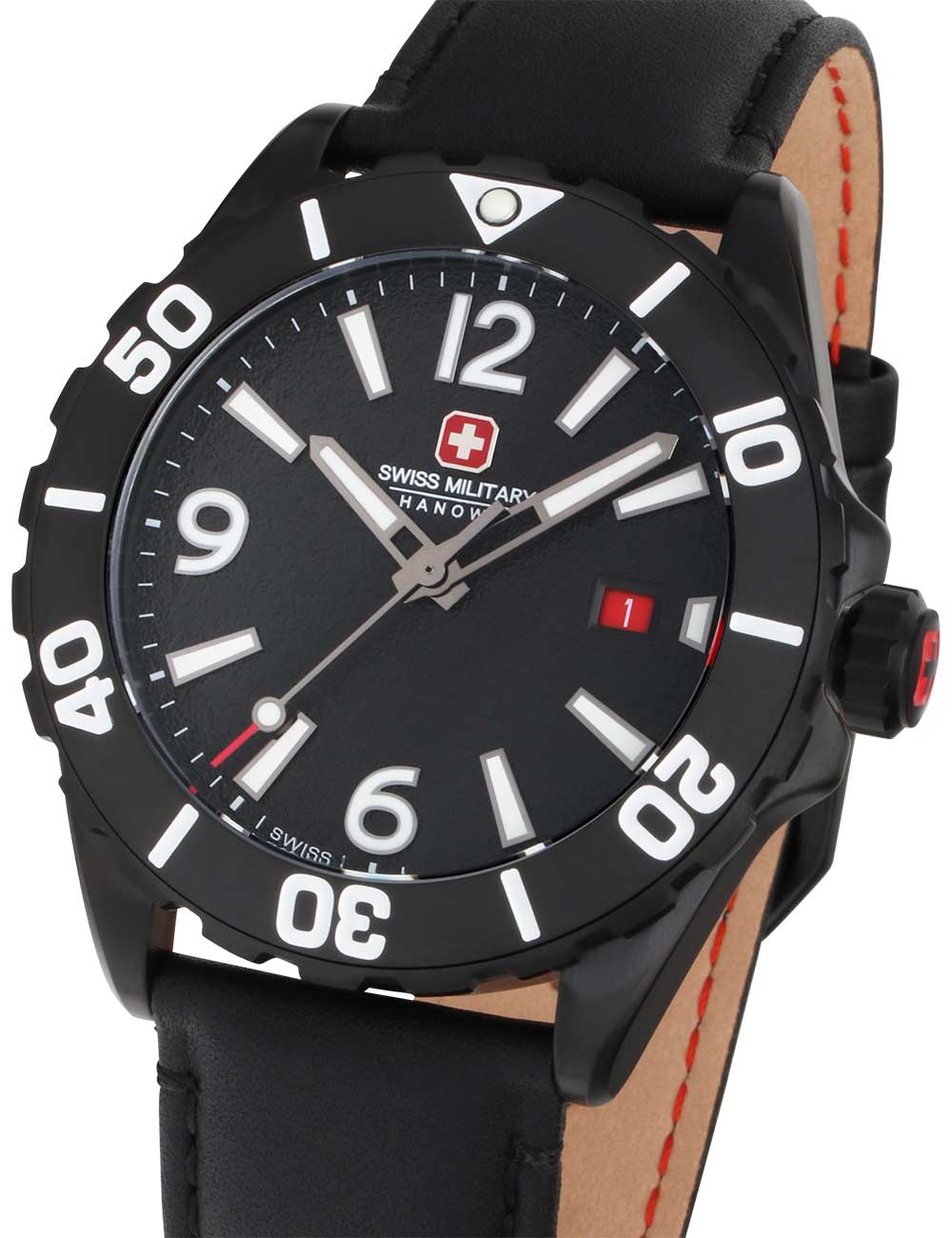 Swiss Military Hanowa SMWGB0000230 Carbon Peak Mens Watch 44mm 10ATM