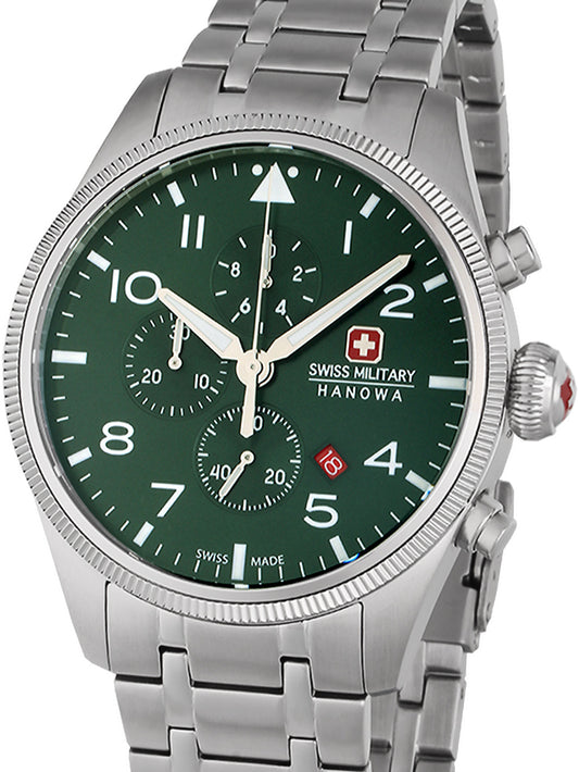 Swiss Military Hanowa SMWGI0000404 Thunderbolt Chronograph Mens Watch 43mm 10ATM