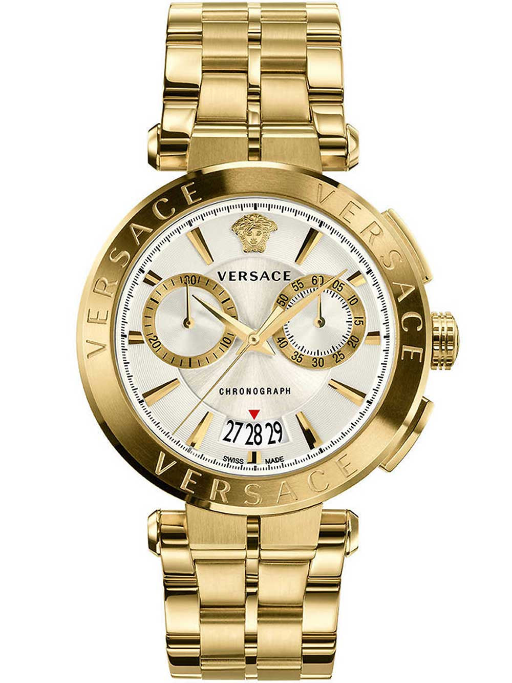 Versace VE1D00419 Aion chronograph men`s 45mm 5ATM