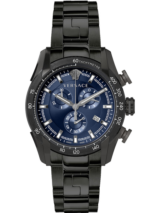 Versace VE2I00521 V-Ray Chronograph Mens Watch 44mm 5ATM