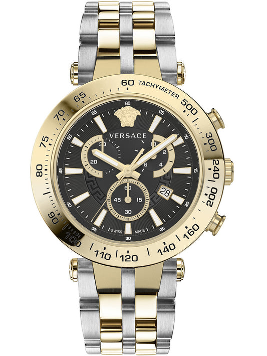 Versace VEJB00622 Bold Chronograph Mens Watch 46mm 5ATM