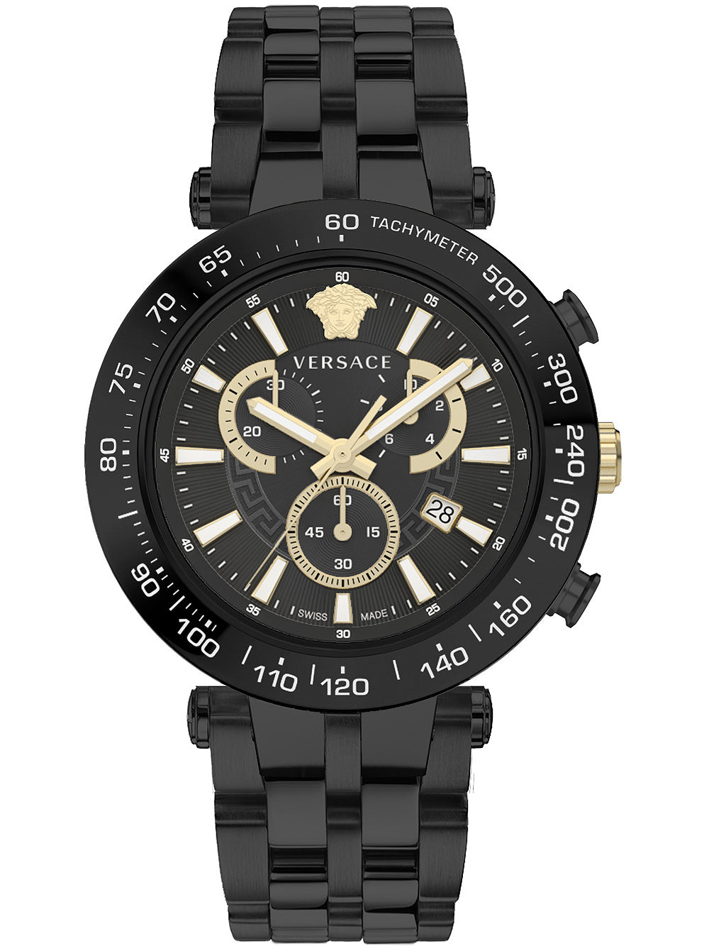 Versace VEJB00722 Bold Chronograph Mens Watch 46mm 5ATM