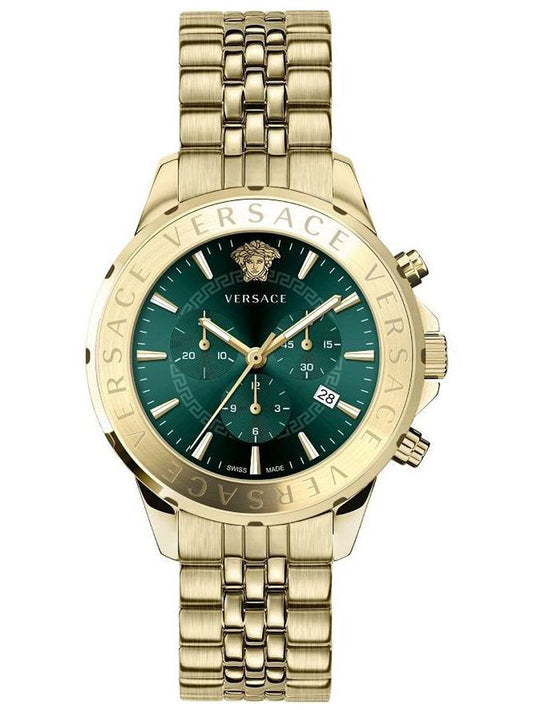 Versace VEV600619 Signature Chronograph Mens Watch 44mm 5ATM