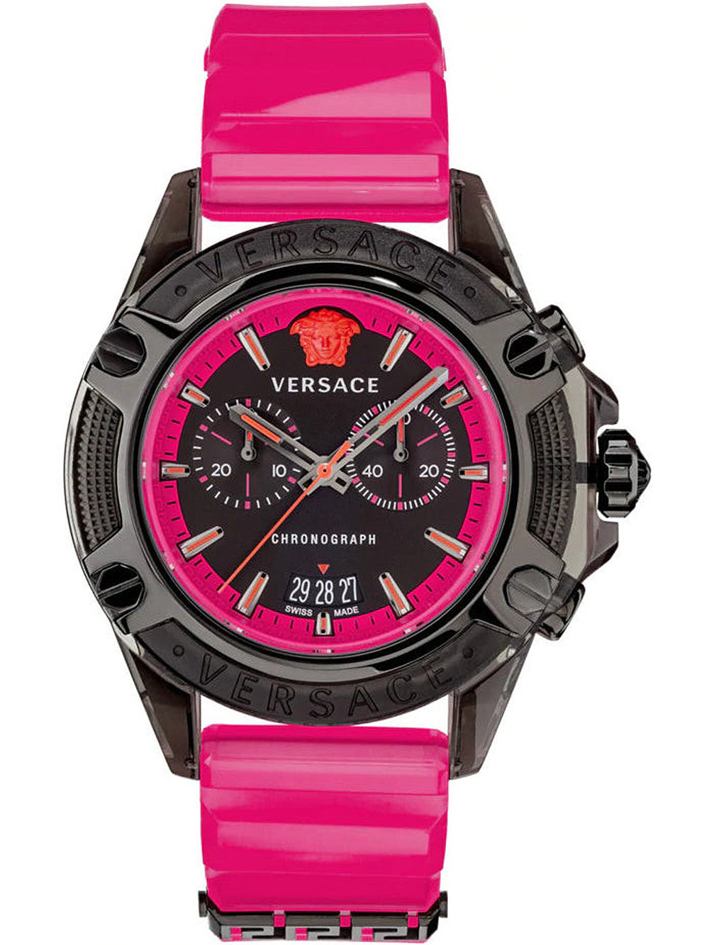 Versace VEZ700221 Active Chronograph Unisex Watch 45mm 3ATM