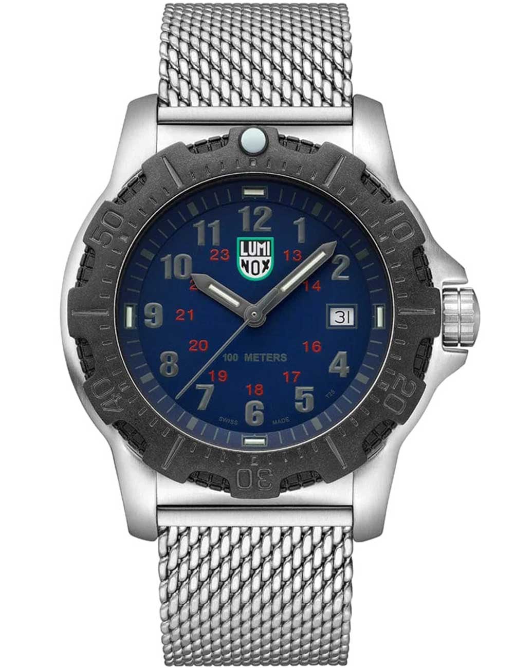 Luminox X2.2134 Manta Ray Steel Mens Watch 45mm 10ATM