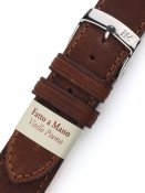 Morellato armband 18x185mm brun silver