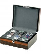  Rothenschild Ebonyi watch case RS-2432-EB for 6 watches 