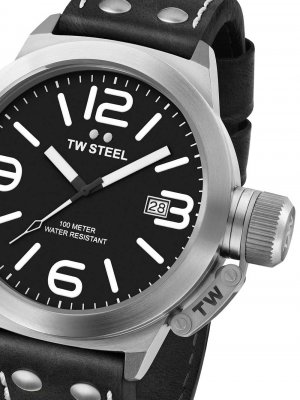 TW-Steel CS1 Canteen Leather 45mm 10ATM