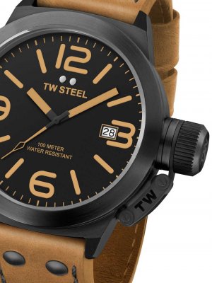 TW-Steel CS41 Canteen Leather 45mm 10ATM